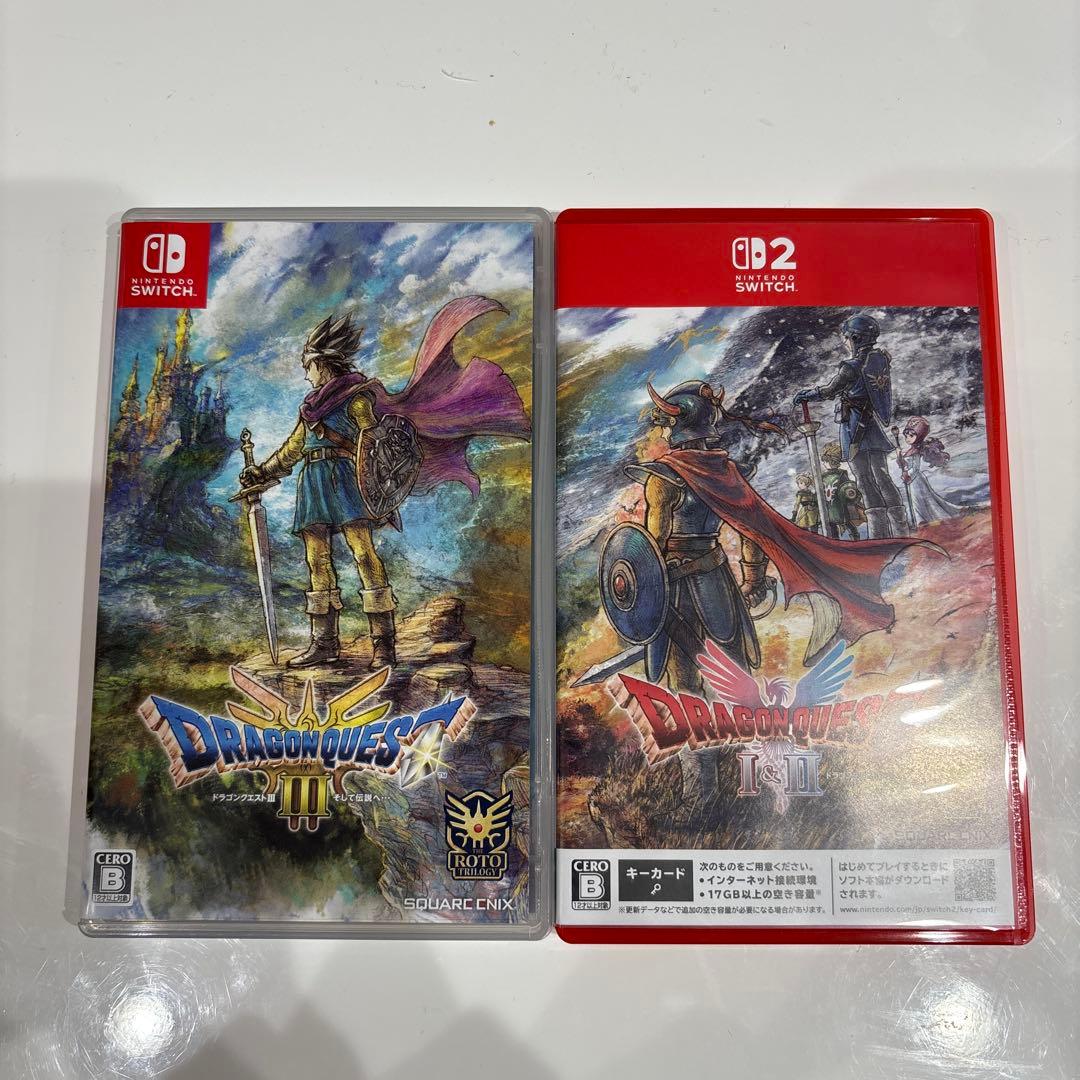 Switch ドラゴンクエスト3 switch2 ドラゴンクエスト1&2