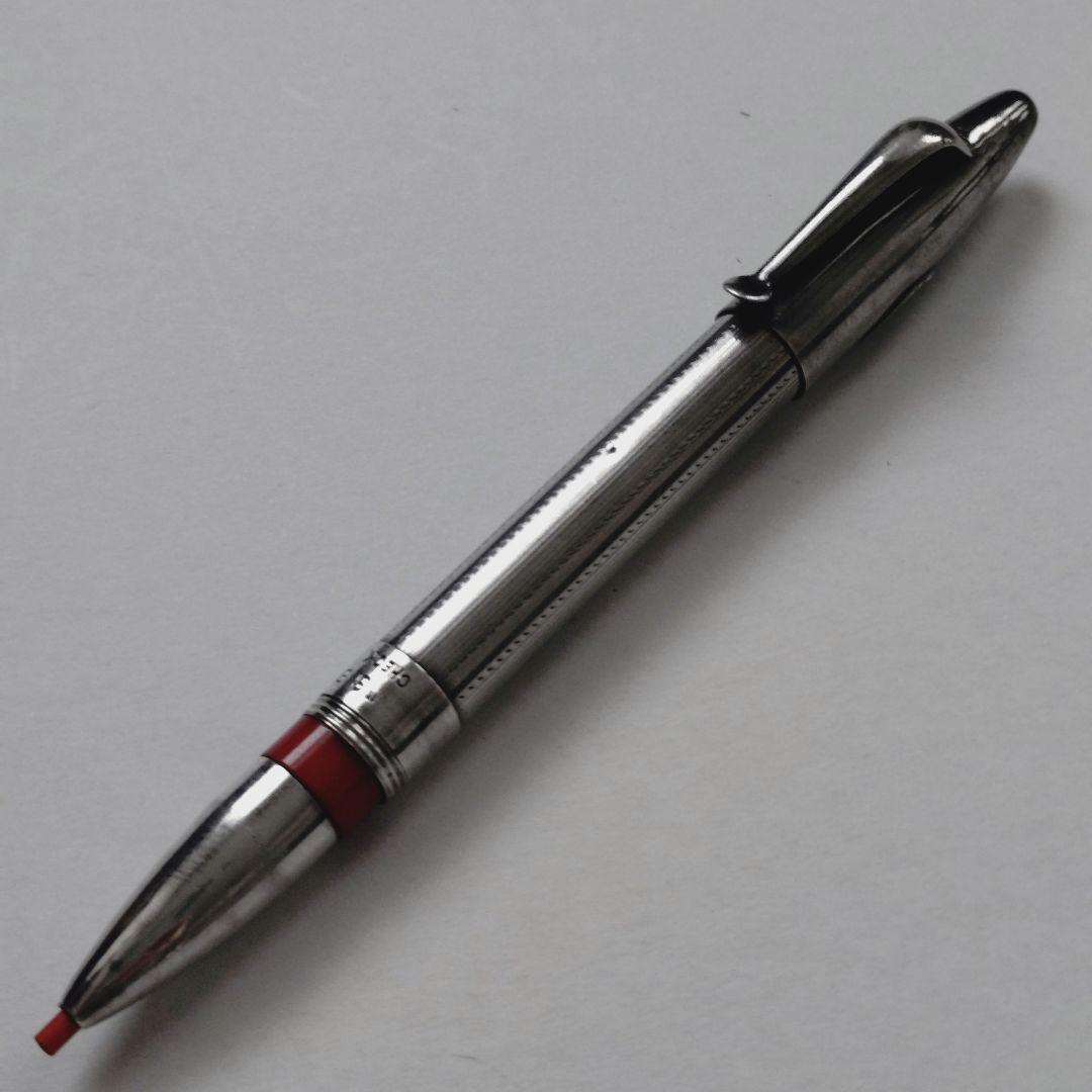 廃盤 ヴィンテージ 1935’s ツイン チェック ペンシル 無名 シルバー 銀