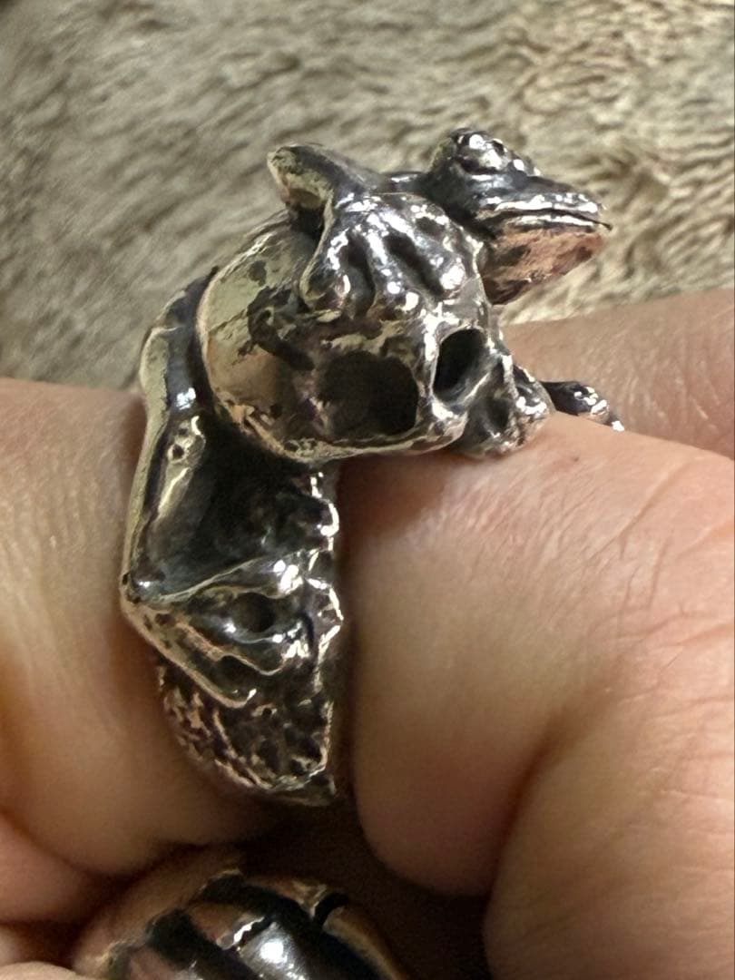 グレートフロッグ　リング　925