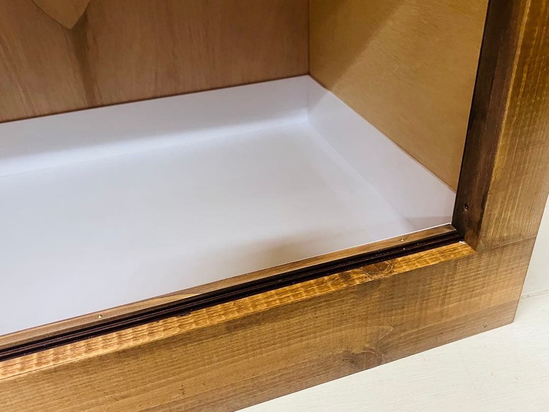 RepBox 木製ケージ 900×450×450　小動物、爬虫類用　ウォルナット