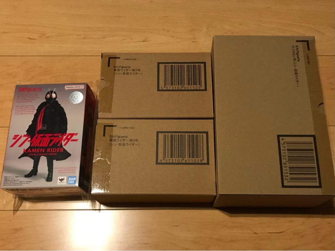 【 S.H.Figuarts 仮面ライダー 】シン・仮面ライダー セット