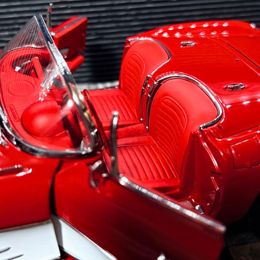 1/18 AUTOart シボレー コルベット C1 ローマレッド 1959