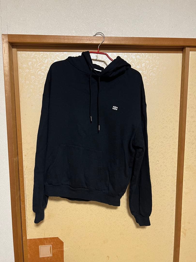 最終値下げ CELINE トリオンフ ブラック フード付きパーカー S