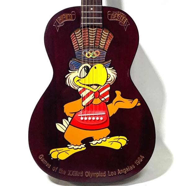 Sam Eagle 1984年ロサンゼルスオリンピック記念ギター アコギ