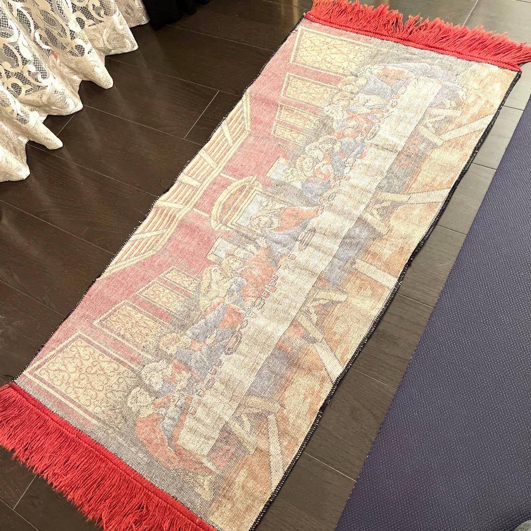 49×101 最後の晩餐 Last Supper タペストリー ラグ