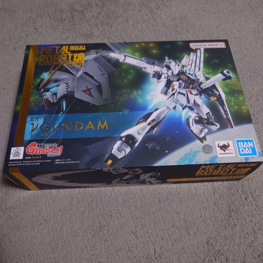 L　ROBOT魂　νガンダム　中古開封品