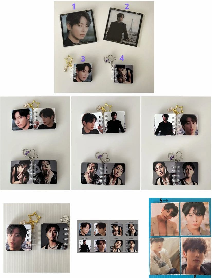 BTS Jungkook フィルムフォト・フィルムブックマーク