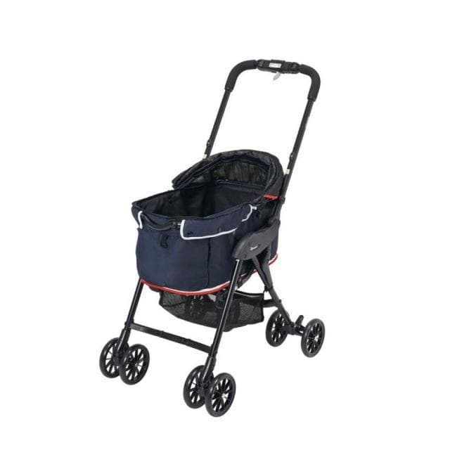 コムペット ミリミリライトアルファEGロングスター ネイビー ペットカート