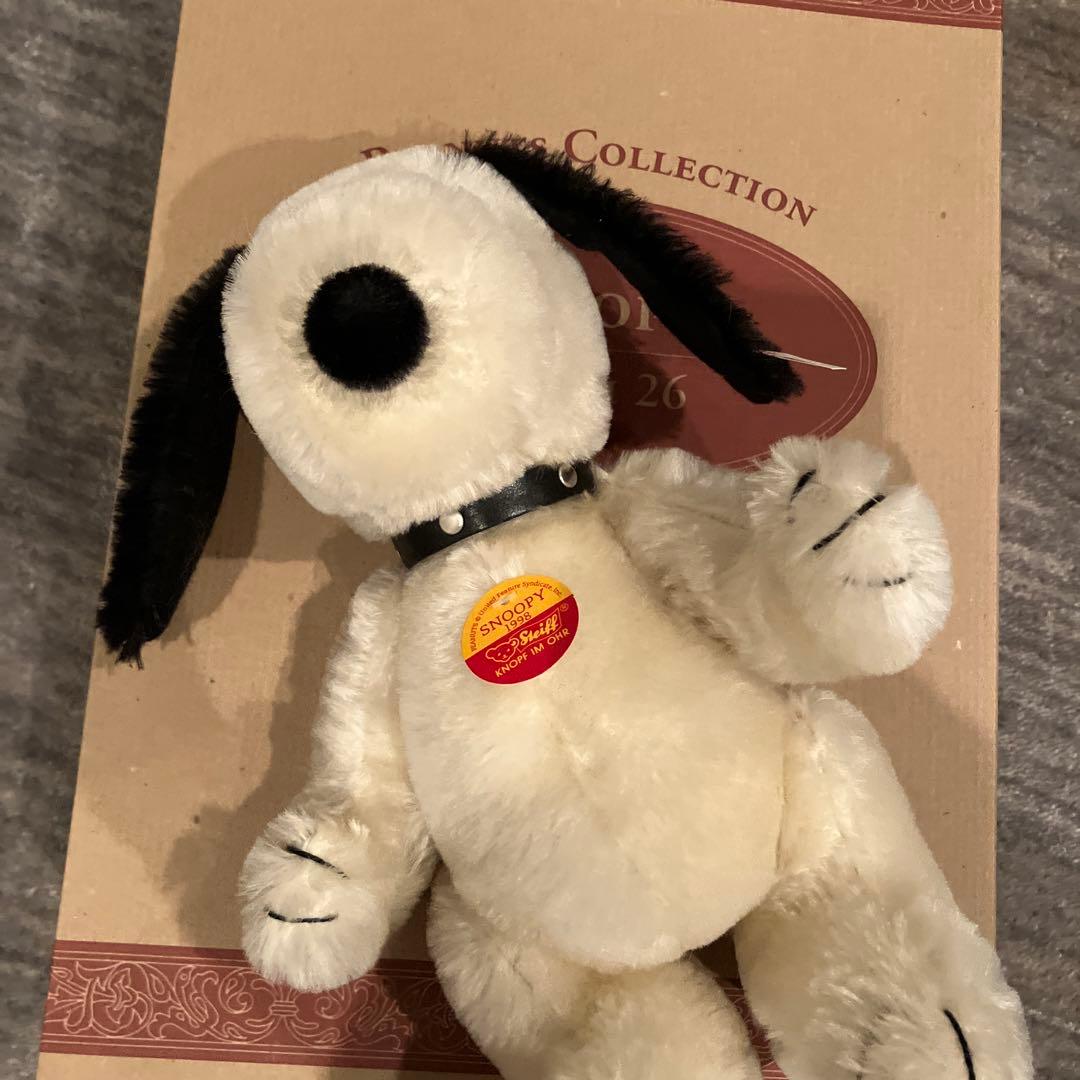 超美品✨シュタイフ✨1998年SNOOPY CREAM26✨証明書・お箱あり✨