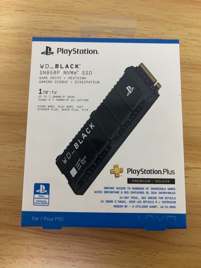 内蔵型SSD WD_BLACK SN850P 1TB NVMe m.2 SSD