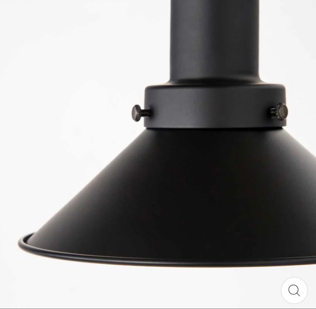 【極美品】KANADEMONO ペンダントライト マットブラックPDL-609