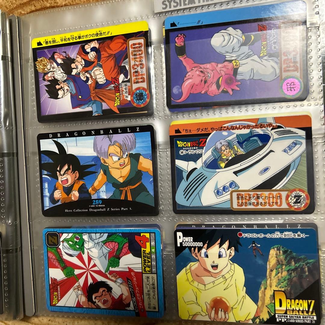 ドラゴンボールZ カードダス ファイル＆カード108枚