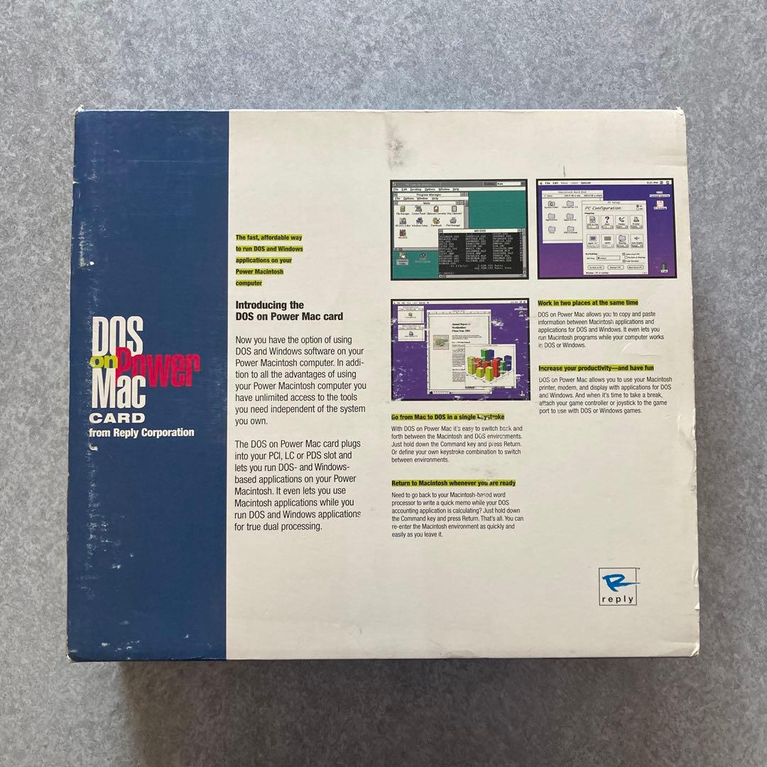 ジャンク Radius Reply DOS on Mac Card