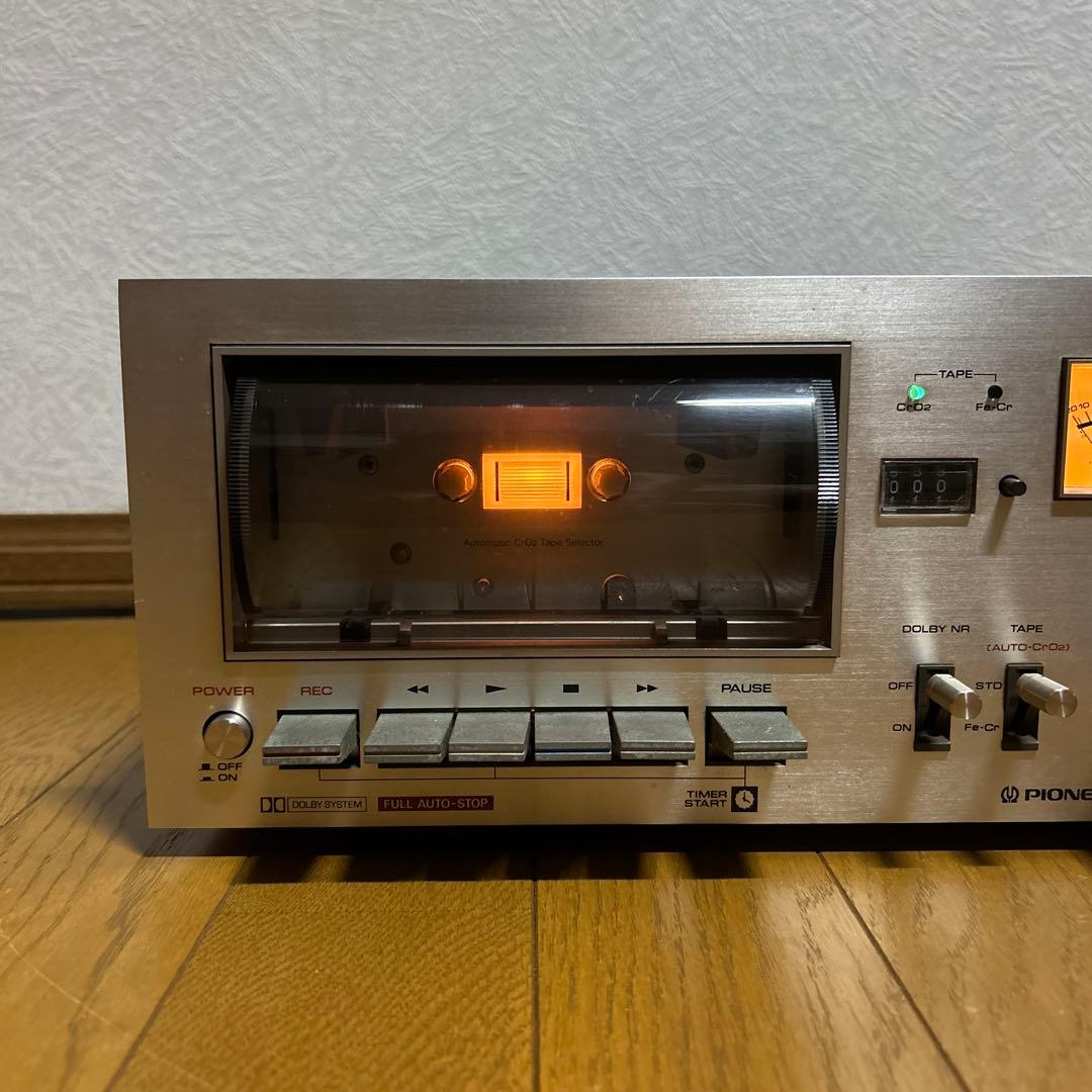 【現状販売】 Pioneer カセットデッキ CT-4
