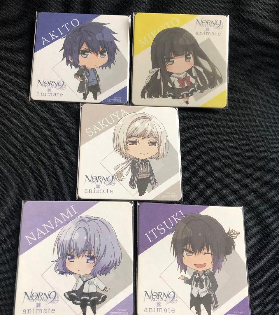 激レア　NORN9 ノルン+ノネット　アニメイト限定　非売品　コースター