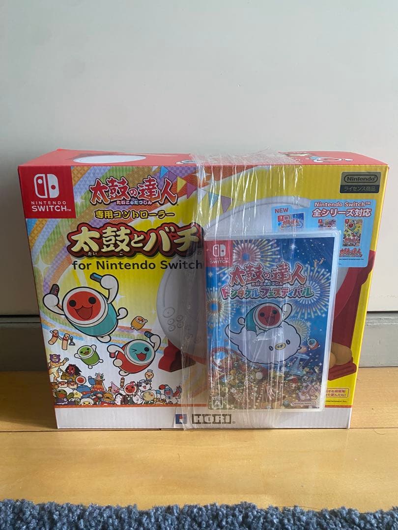 太鼓の達人 for Nintendo Switch 太鼓とバチ