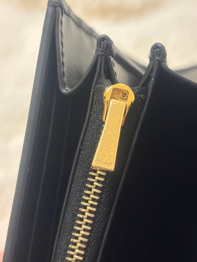 CELINE ブラック 長財布　最終値下げ