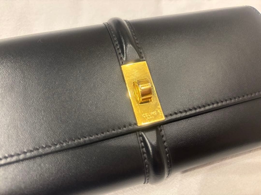 CELINE ブラック 長財布　最終値下げ