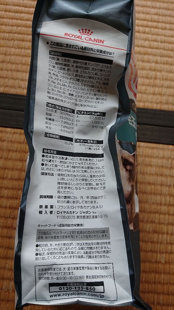 猫４兄弟　　ロイヤルカナン