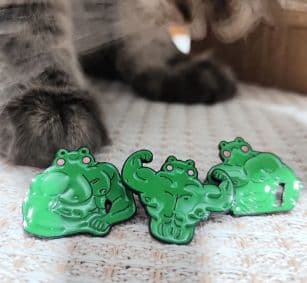カエルの筋肉フィギュア 3個セット