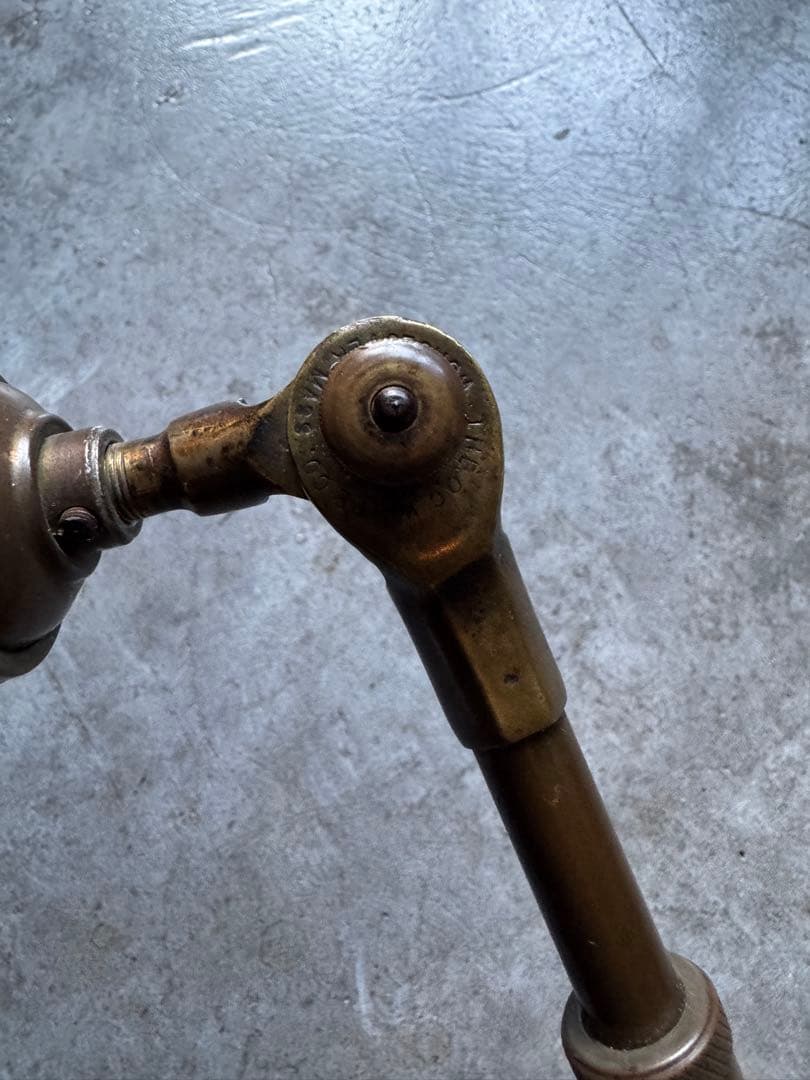 O C WHITE Style 7P テレスコ　テーブルランプ アンティーク