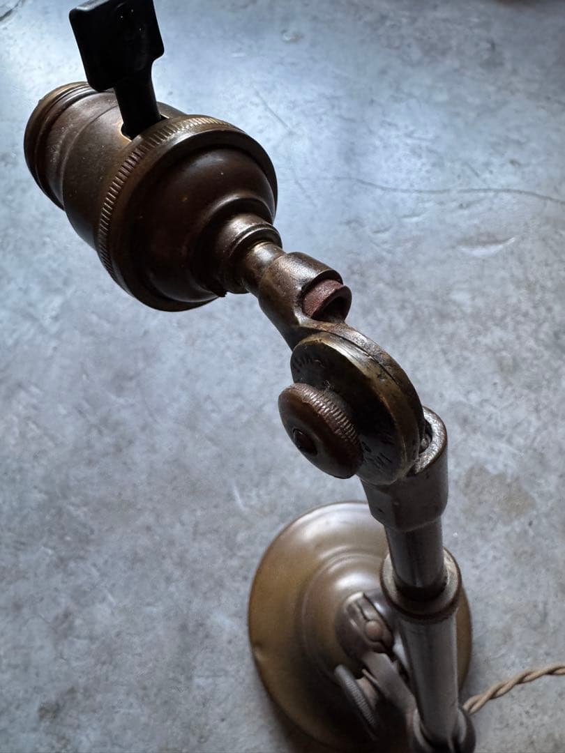 O C WHITE Style 7P テレスコ　テーブルランプ アンティーク