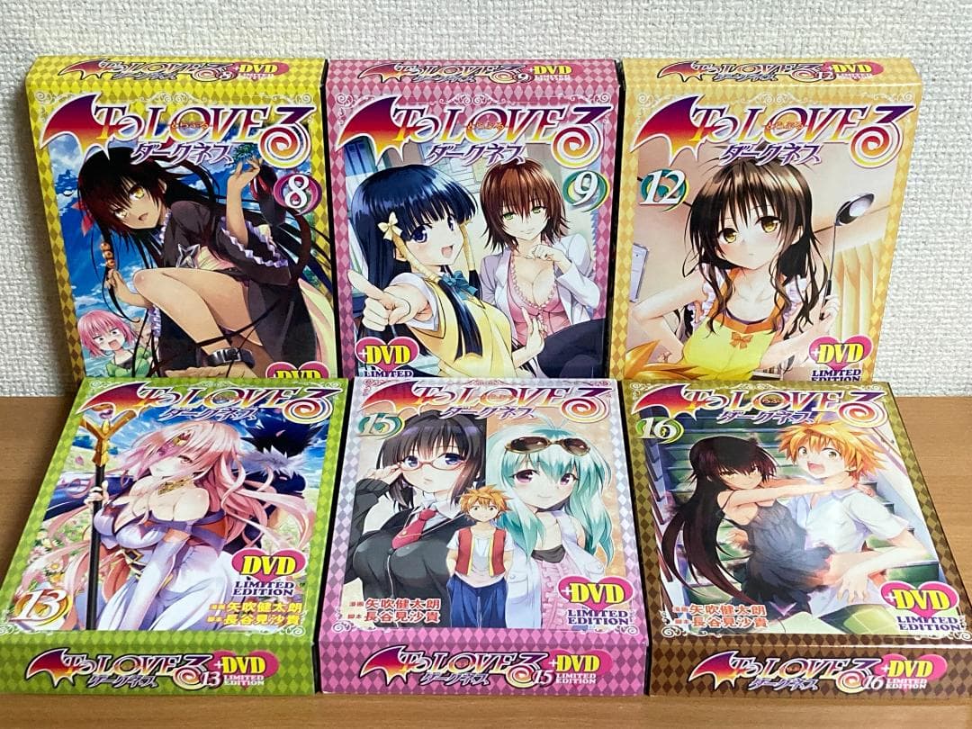 【DVD未開封】To LOVEる -とらぶる- ダークネス 6冊セット おまけ付