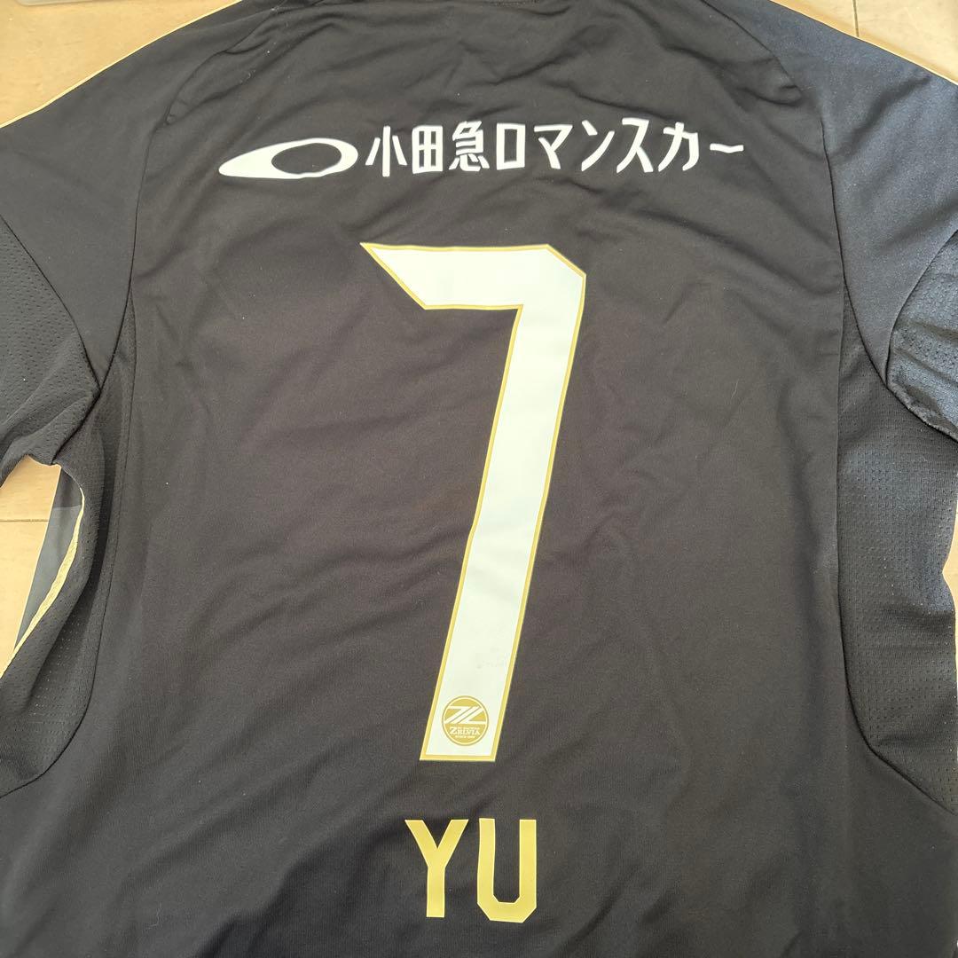 サイン付き　FC町田ゼルビア　2024 3rdユニフォーム　平河悠　Mサイズ