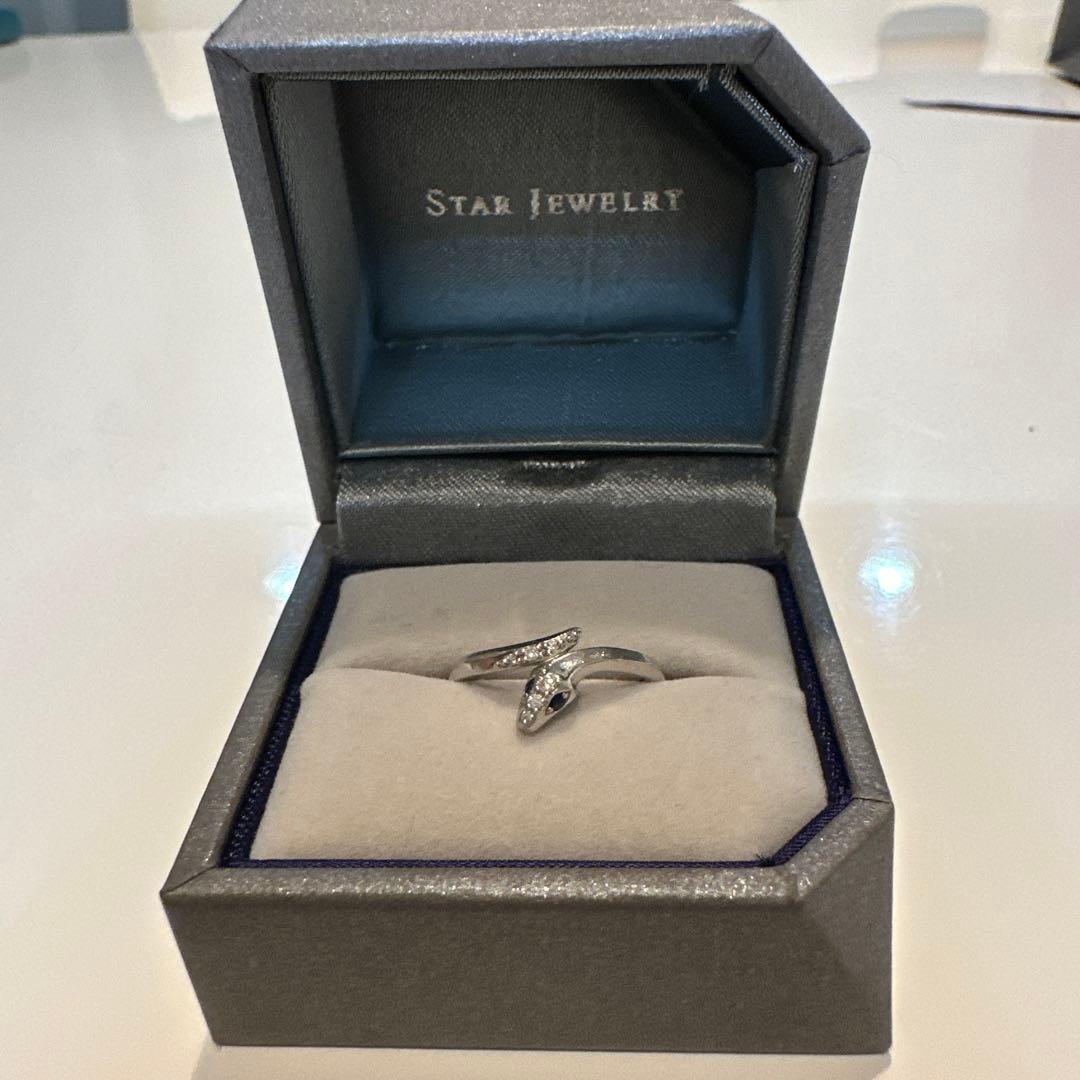 Pt950 ピンキーリング PYTHON KNOT