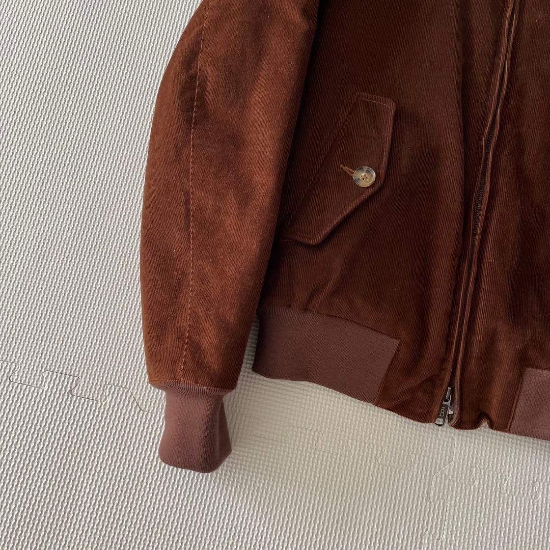 極美品 BARACUTA G9 コーデュロイ 38 ブラウン 中綿 サーモア