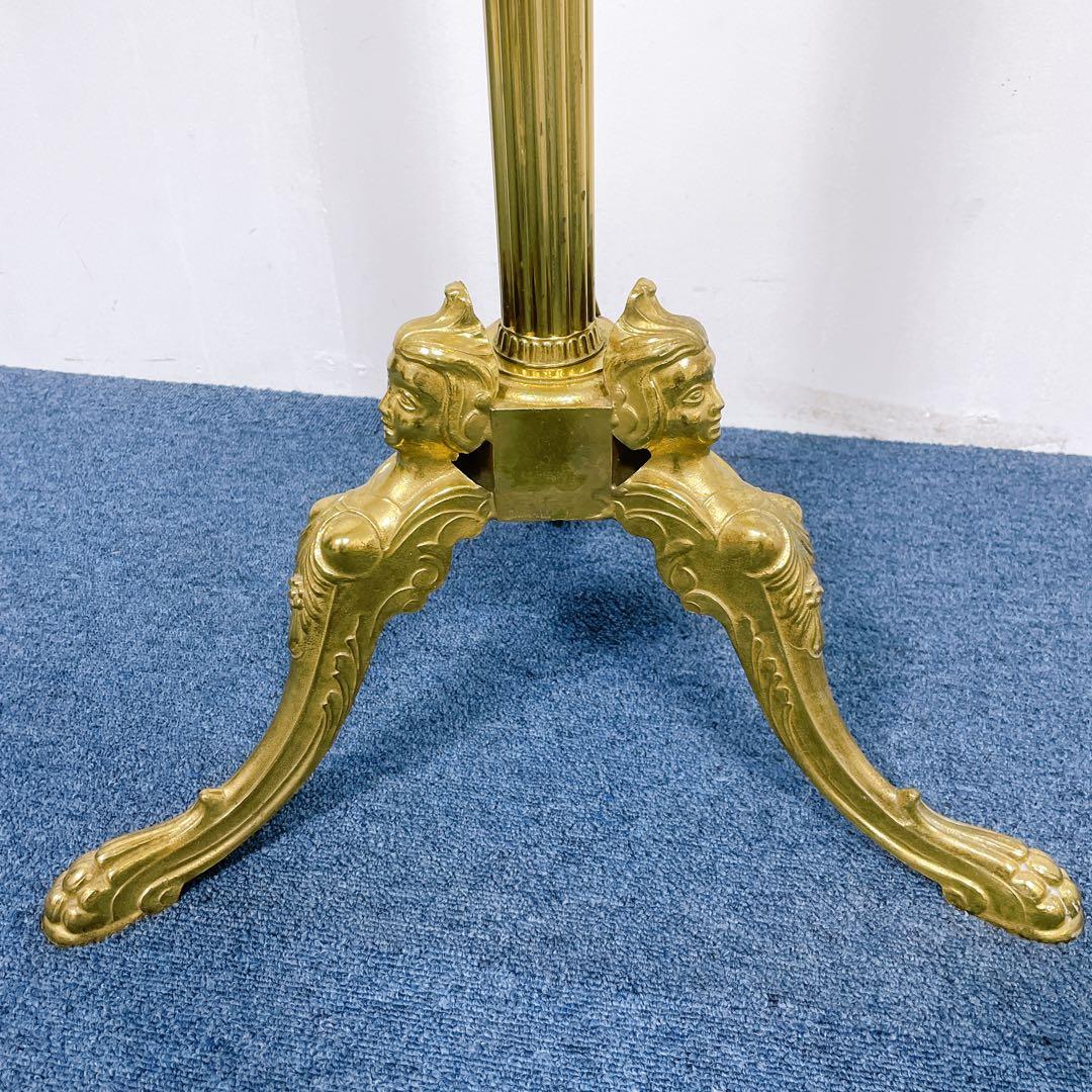 【hide様】大理石 真鍮コートハンガー イタリア製 ゴールド アンティーク