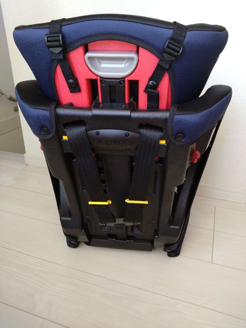 クリーニング済 RECARO チャイルドシート ネイビー