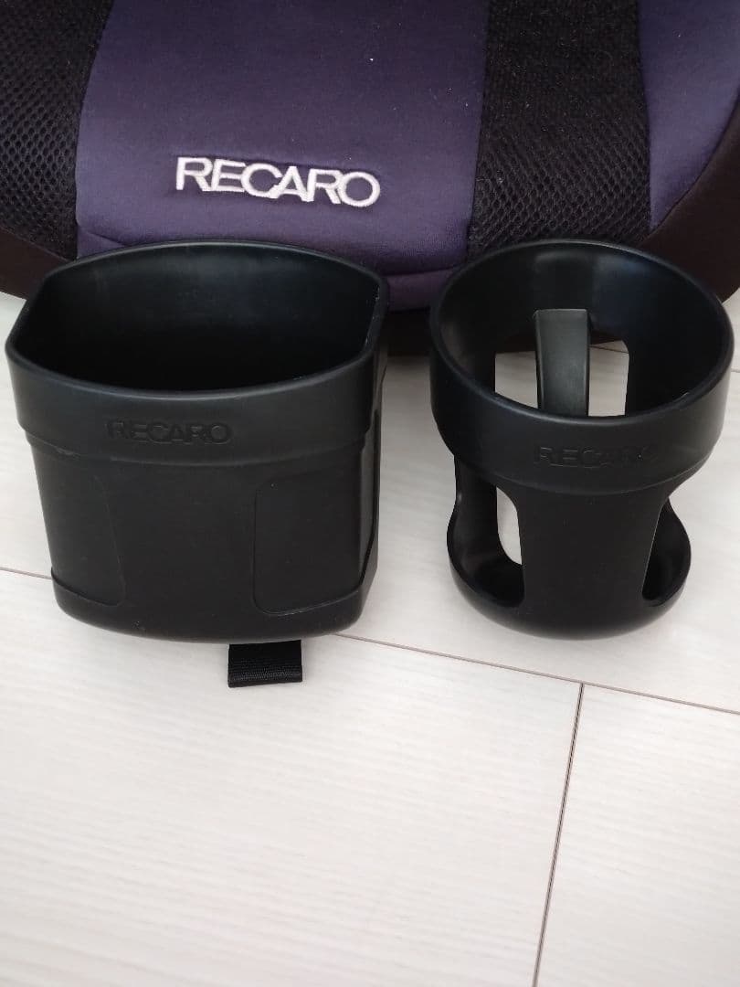 クリーニング済 RECARO チャイルドシート ネイビー