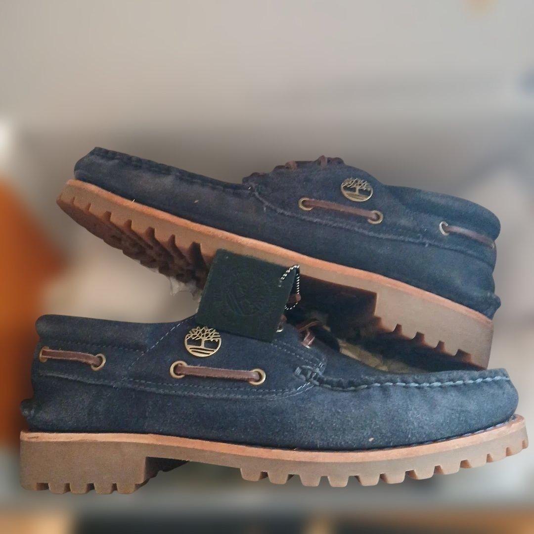 Timberland 3eyeダークネイビー　デッキシューズ