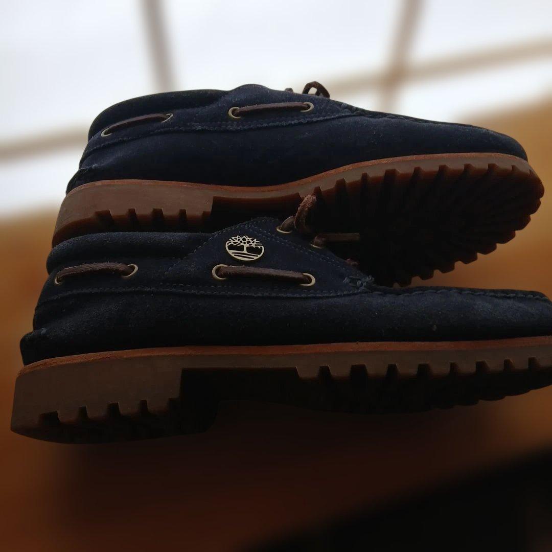 Timberland 3eyeダークネイビー　デッキシューズ