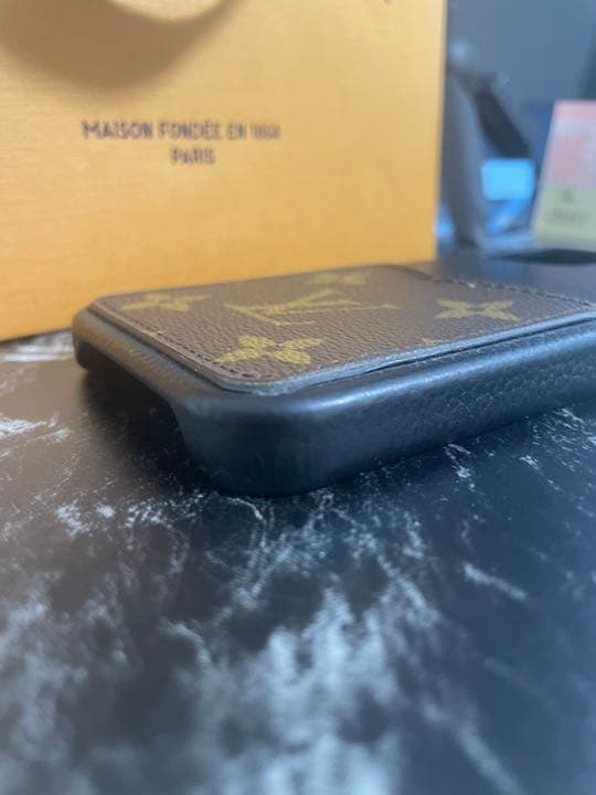 ルイヴィトン iPhoneバンパー12proケース.モノグラムLV