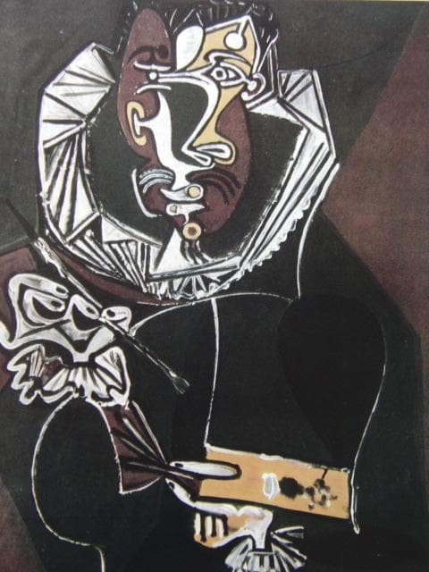 パブロ・ピカソ、Portrait of a Painter、希少な画集より