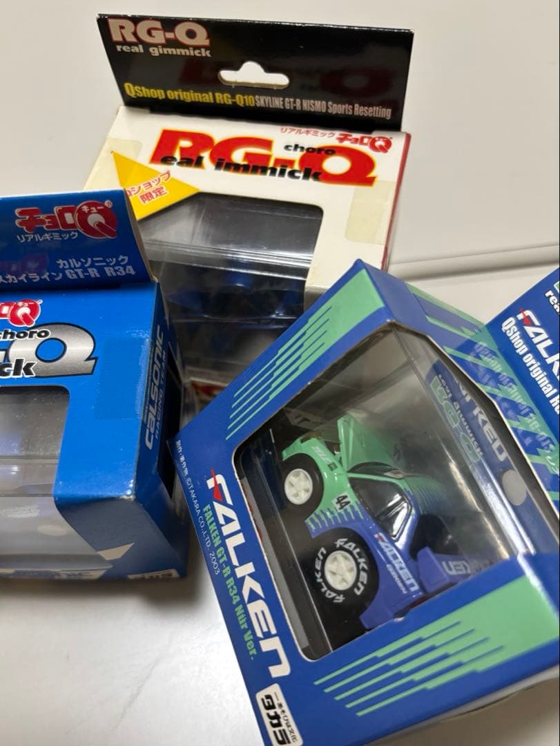 ★リアルギミック　チョロＱ　スカイライン GT-R R34 5台セット★
