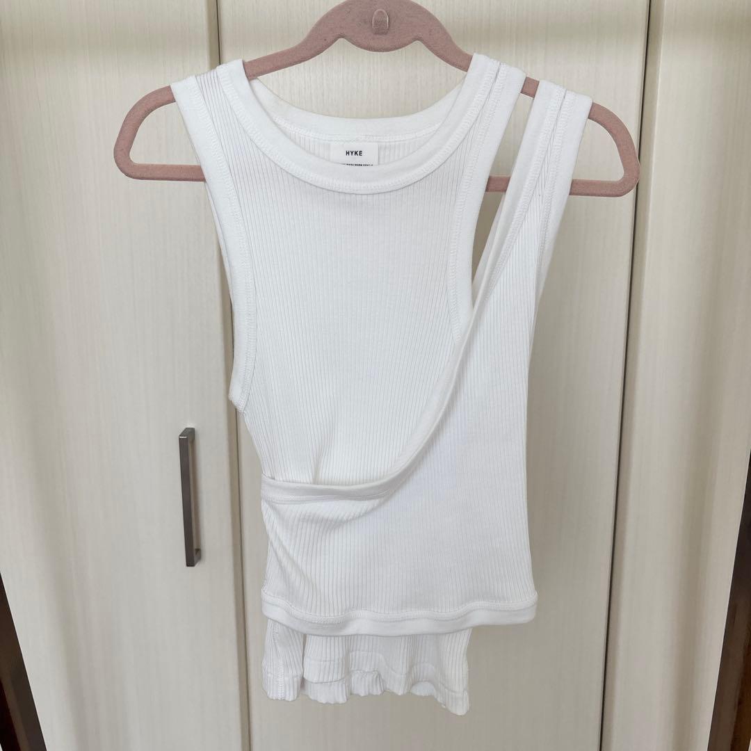 HYKE / ハイク　ダブルショルダータンクトップ