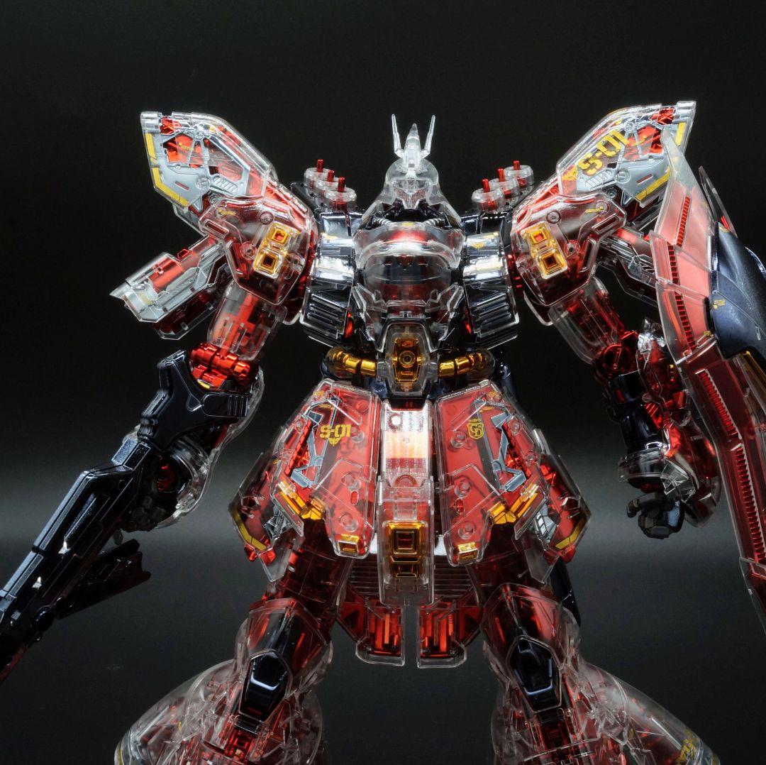 完成品【メッキ加工】MG サザビー ver.ka メカニカルクリア ガンダム