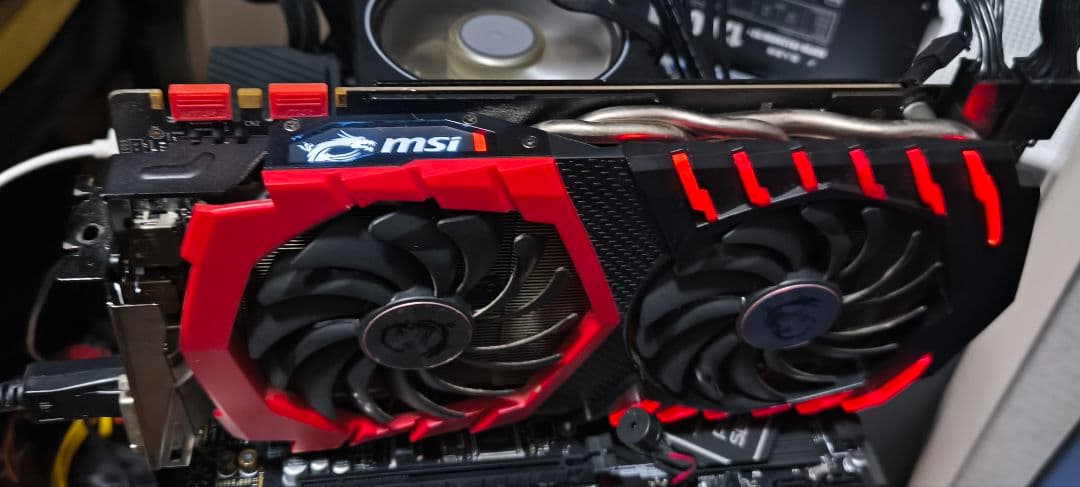 MSI GTX 1070 GAMING X 8G 3種類BM完走 正常動作品