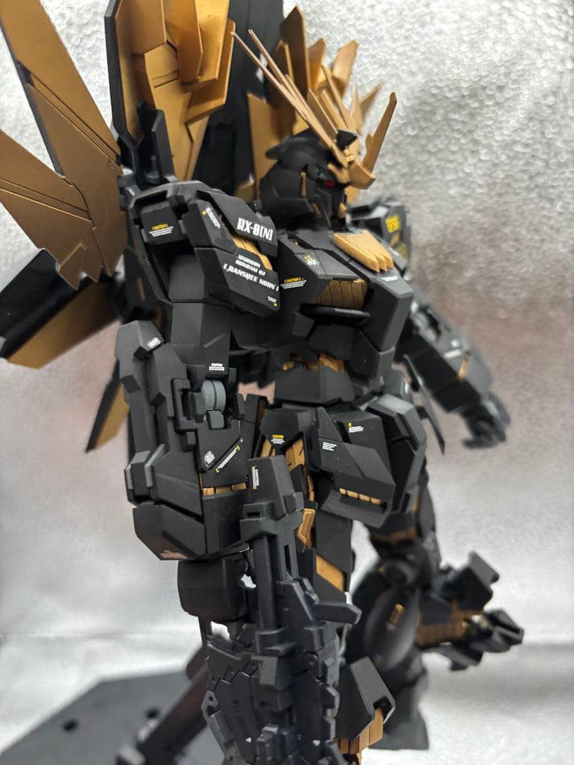 ＭＧ 1/100 ユニコーンガンダム2号機 バンシィ・ノルン 塗装済み完成品