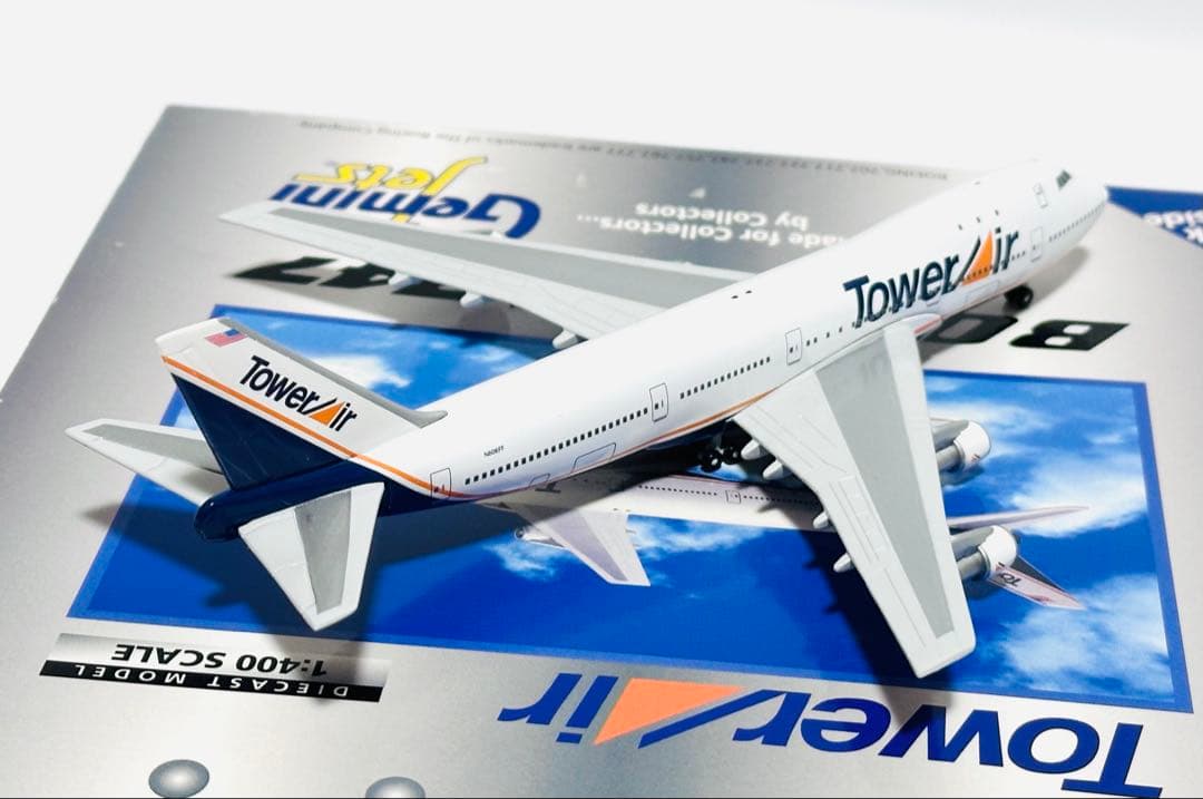 航空機・ヘリコプター Gemini 1/400 B747-136 Tower Air