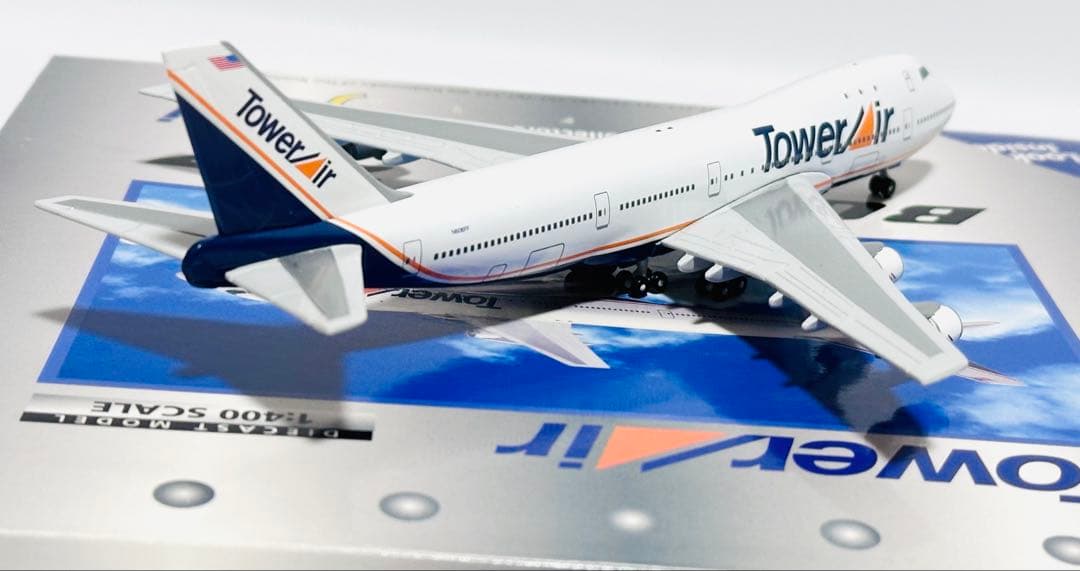 航空機・ヘリコプター Gemini 1/400 B747-136 Tower Air