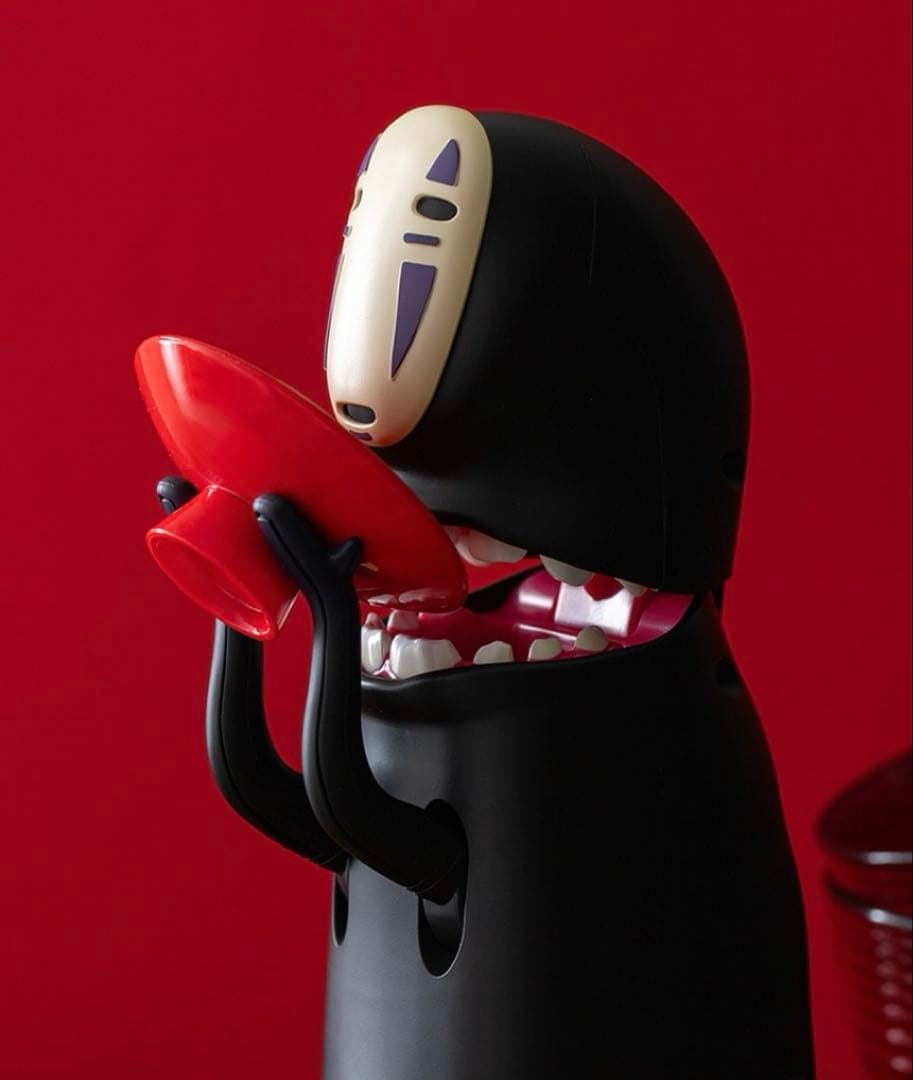 千と千尋の神隠し　カオナシ　むしゃむしゃ貯金箱