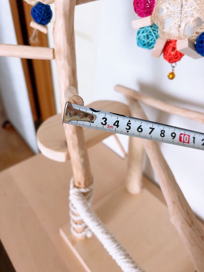 白樺　ロープパーチスタンド♪おもちゃ付きஐ