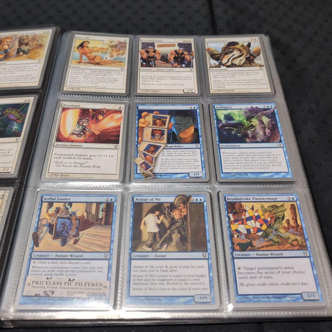 MTG　アンヒンジド　コンプリート　コンプ 141枚　オマケ付き