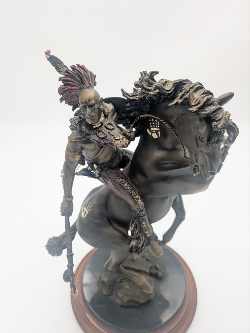 ssx2673です！Franklin Mintスカイ・チーフ　ブロンズ像