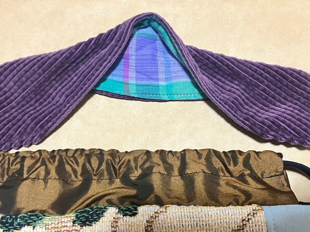 CHAFF 巾着ショルダーバッグ