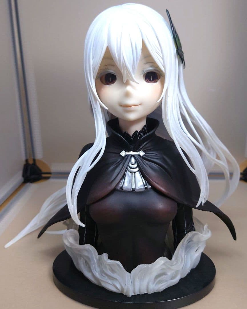 リゼロ アートスケール胸像フィギュア4体セット（ラム、レム、エミリア、エキドナ）